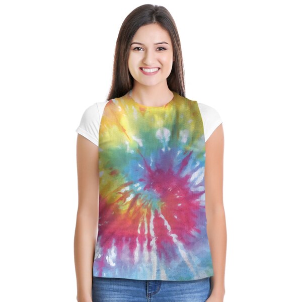 Proheal Disposable Adult Bibs Tie Back Perfect for Seniors Painting Eating Tie Dye 100 Pack 100PK PH-16433H - main